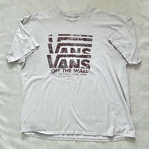 VANS GREY/TAN T SHIRT